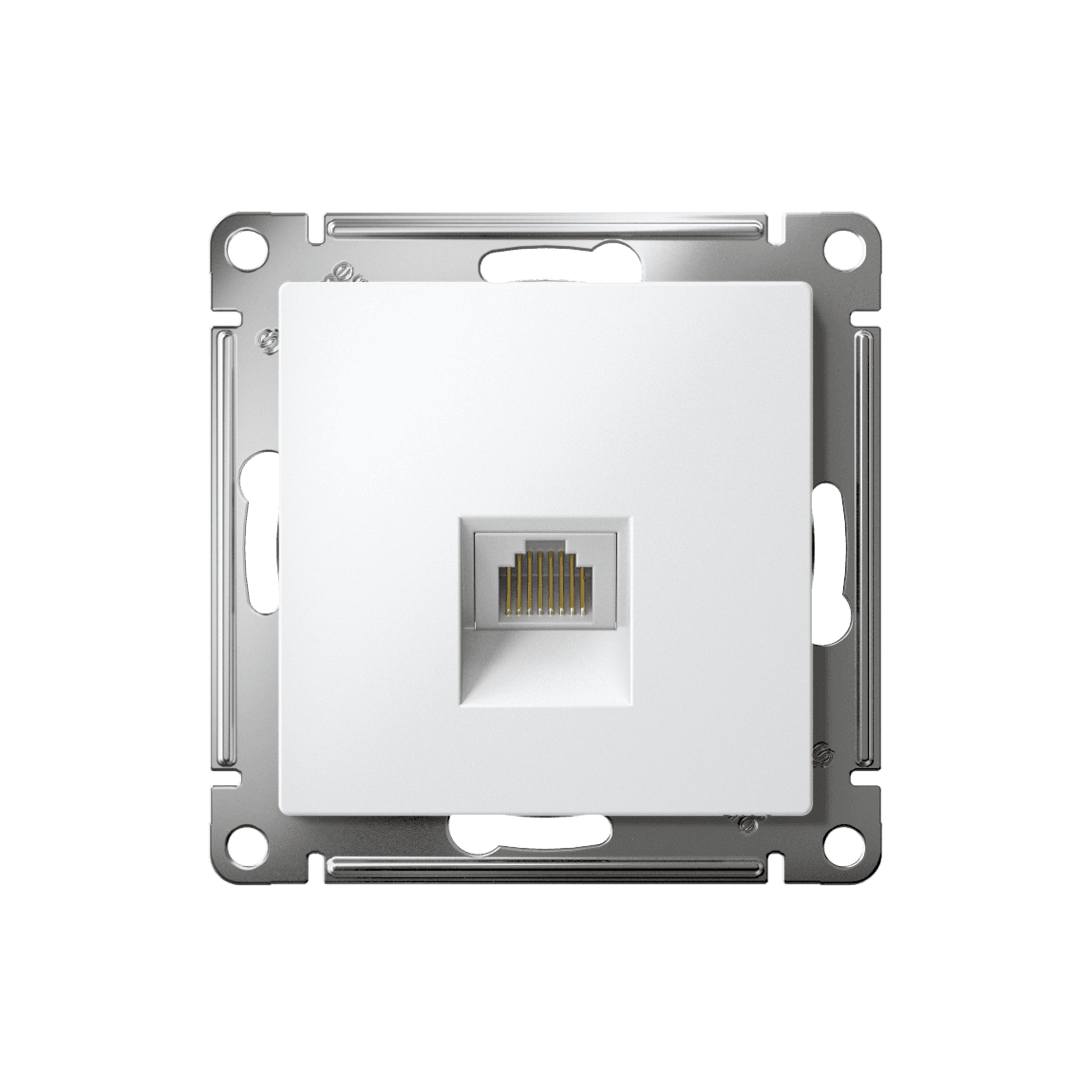 Розетка компьютерная Systeme Electric ATLASDESIGN RJ45 ATN000183 (белая)
