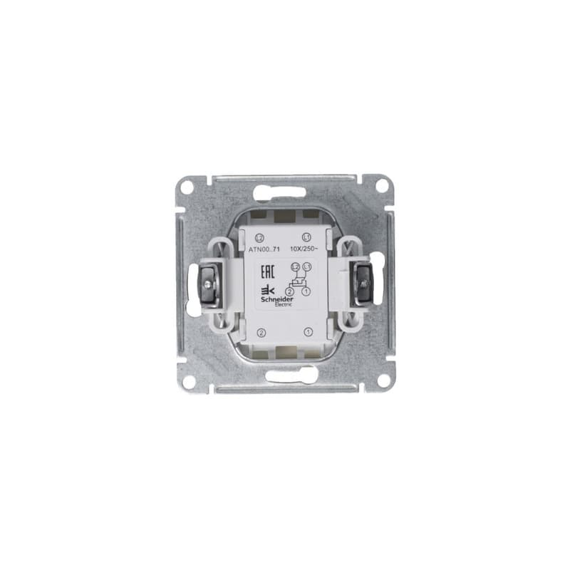 Выключатель перекрестный Schneider Electric AtlasDesign алюминий ATN000371