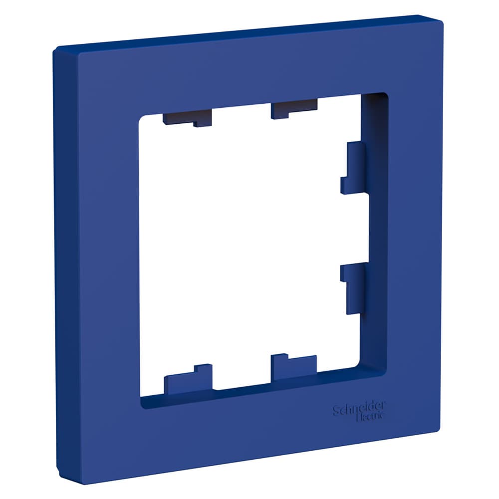 Рамка Schneider Electric AtlasDesign 1-местная аквамарин ATN001101