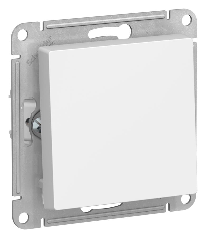 Выключатель однокнопочный Schneider Electric AtlasDesign лотос ATN001315