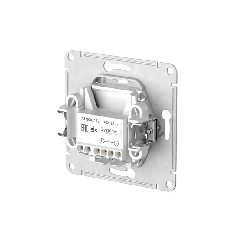 Выключатель одноклавишный Schneider Electric AtlasDesign шампань ATN000511S