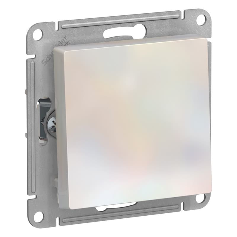 Выключатель одноклавишный перекрестный Schneider Electric AtlasDesign жемчуг ATN000471