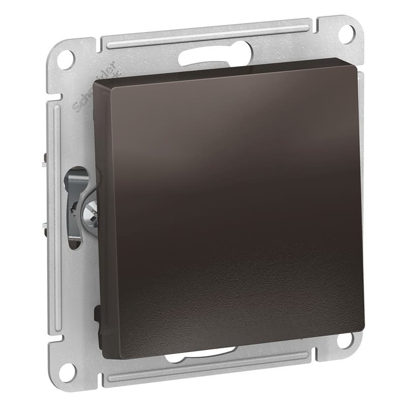 Выключатель однокнопочный Schneider Electric AtlasDesign мокко ATN000615