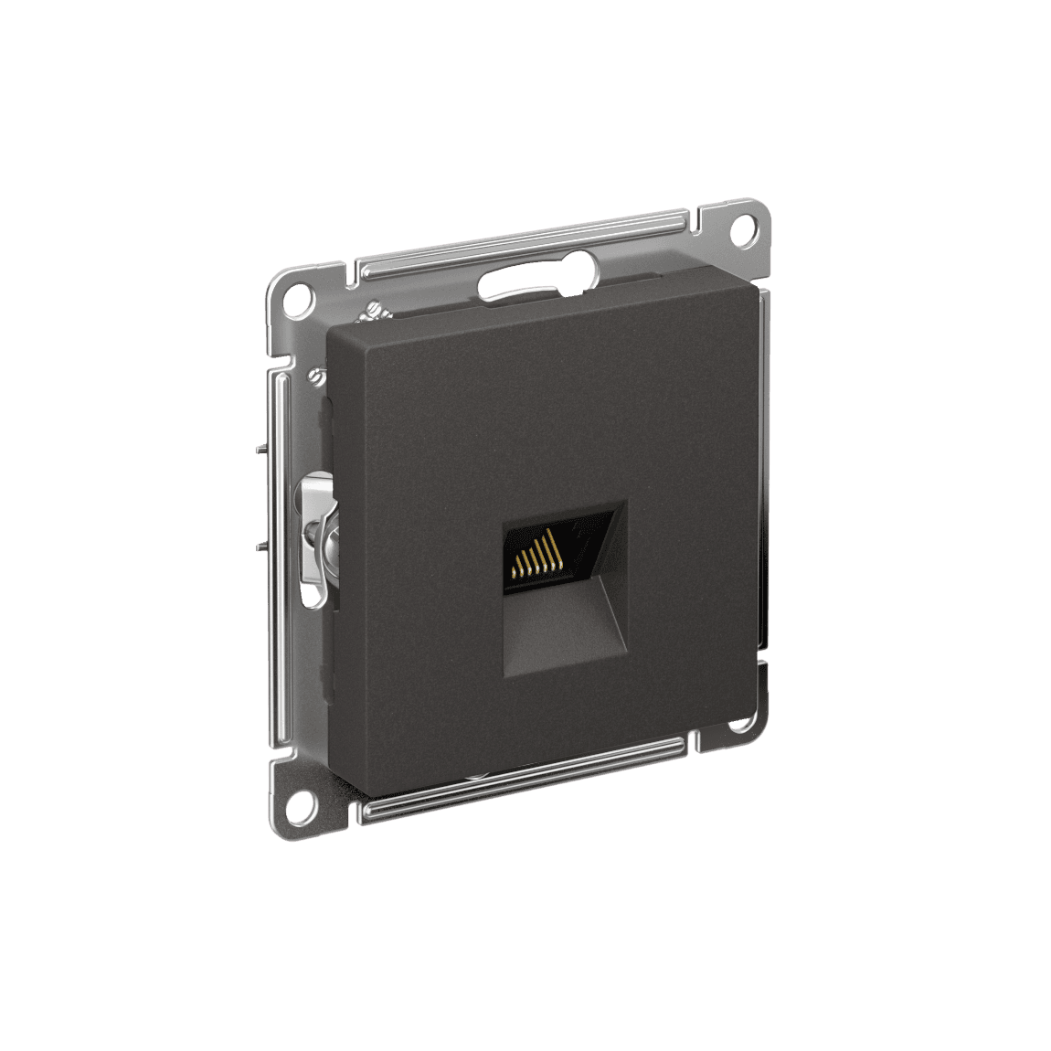 Розетка компьютерная Schneider Electric AtlasDesign базальт ATN001483