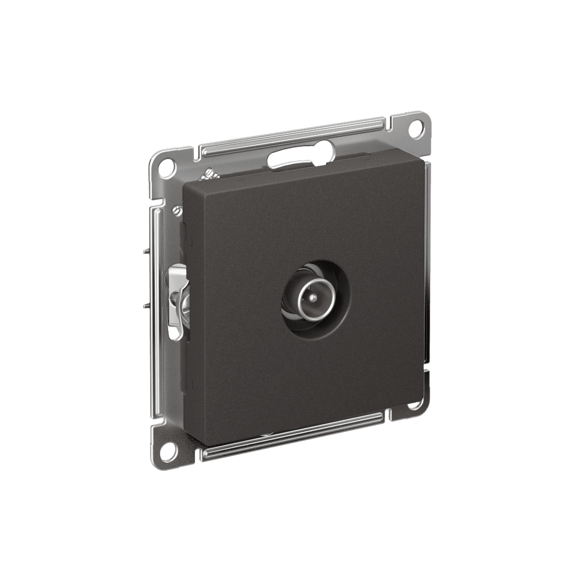 Розетка TV одиночная Schneider Electric AtlasDesign базальт ATN001493