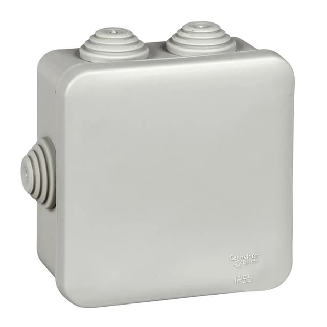 Коробка распаячная Systeme Electric IMT35092 для открытого монтажа, пластиковая, с крышкой