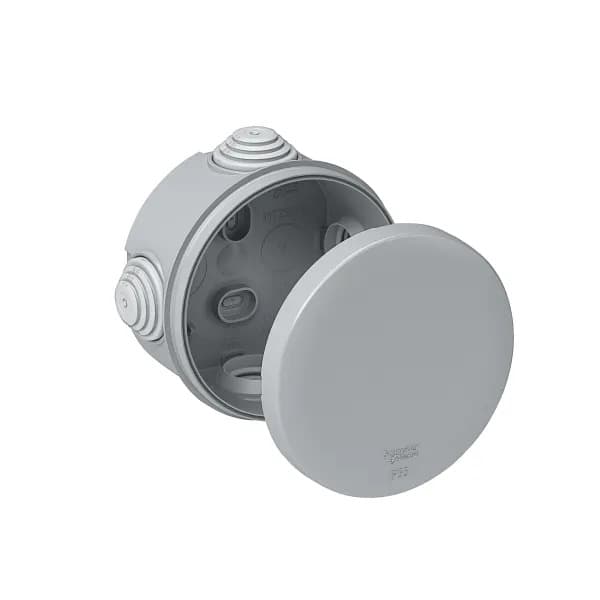 Коробка распаячная Systeme Electric IMT35094 серая для открытого монтажа