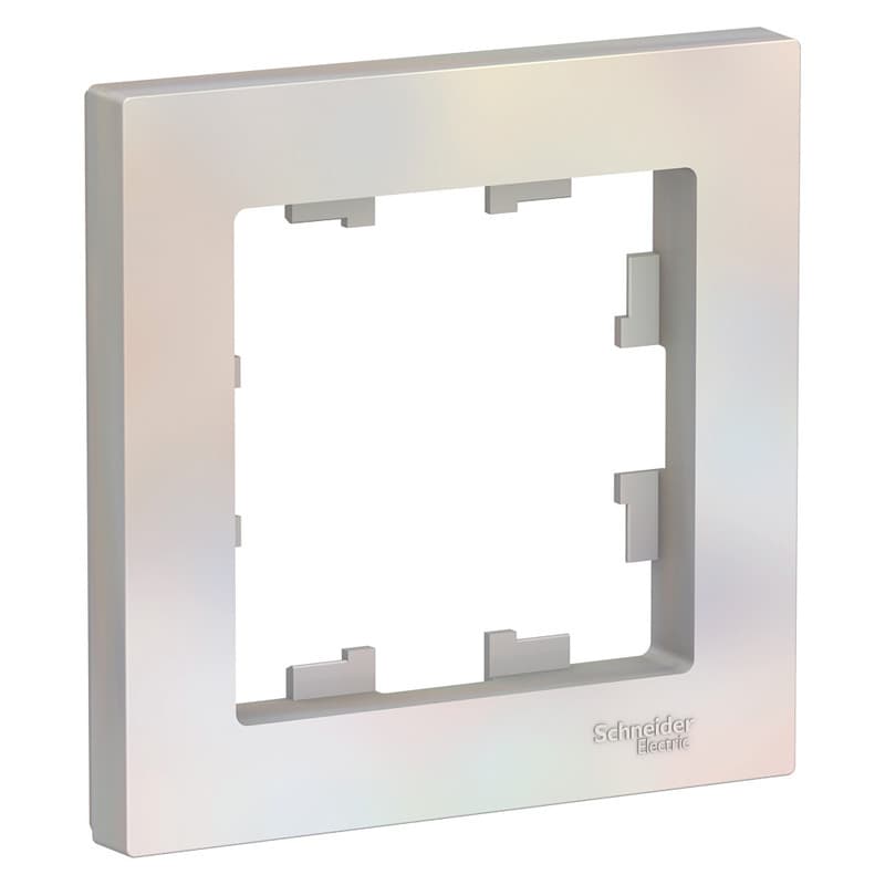 Рамка Schneider Electric AtlasDesign 1-местная жемчуг ATN000401