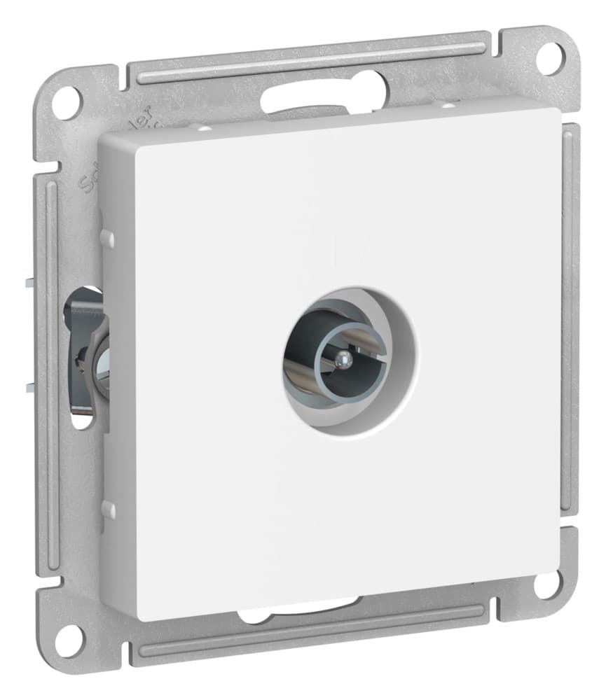 Розетка TV одиночная Schneider Electric AtlasDesign лотос ATN001393