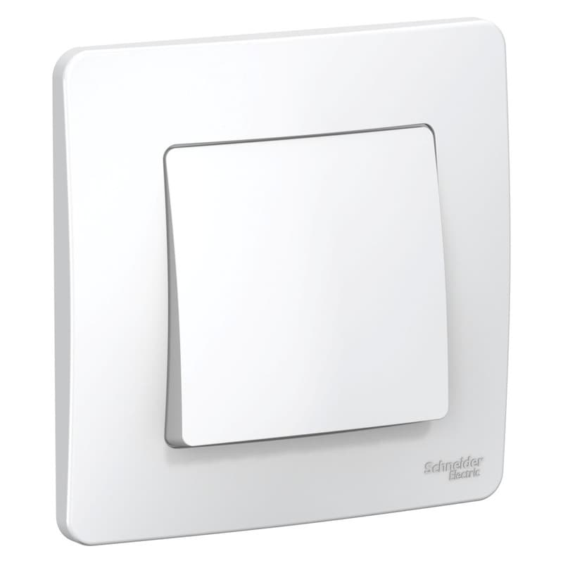 Выключатель одноклавишный Schneider Electric Blanca белый BLNVS006101