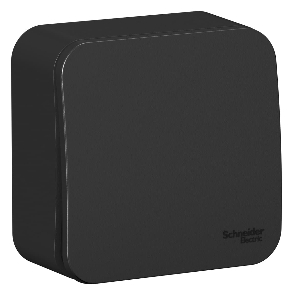 Выключатель одноклавишный проходной Systeme Electric Blanca BLNVA106016, цвет антрацит, для управления светом из двух мест.