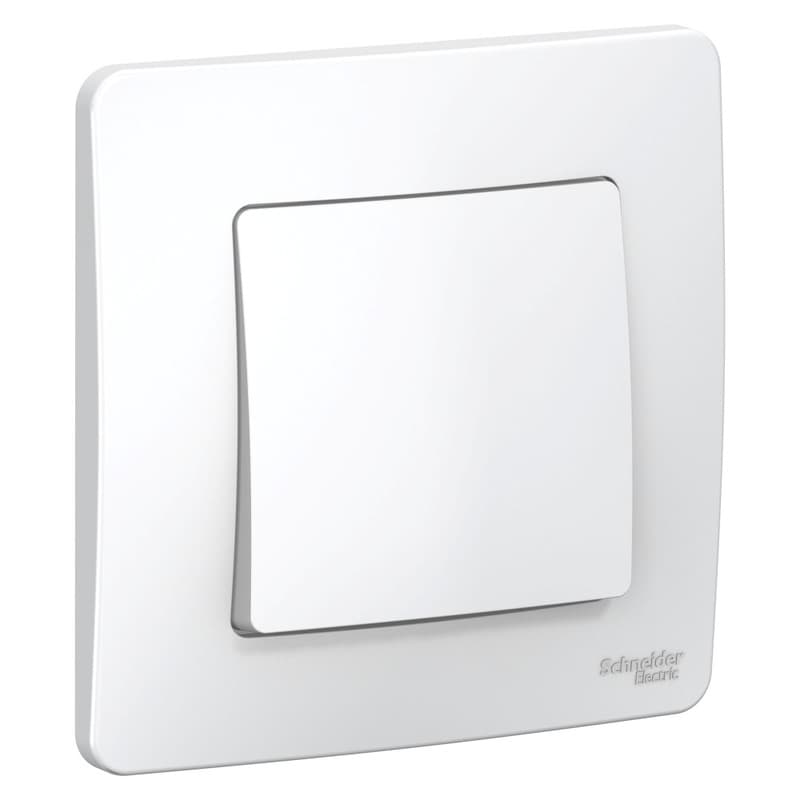Выключатель одноклавишный Schneider Electric Blanca белый BLNVS010101