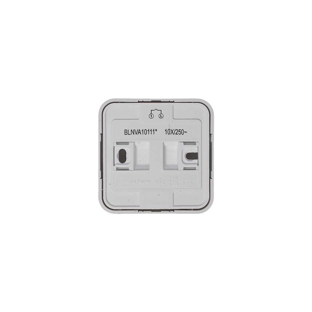 Выключатель 1-клавишный Systeme (Schneider) Electric Blanca BLNVA101011 (белый)