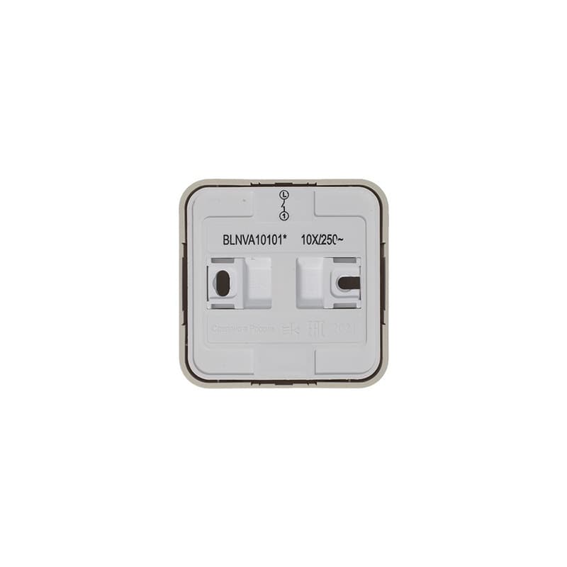 Выключатель 1-клавишный Systeme (Schneider) Electric Blanca BLNVA101017 (бежевый)