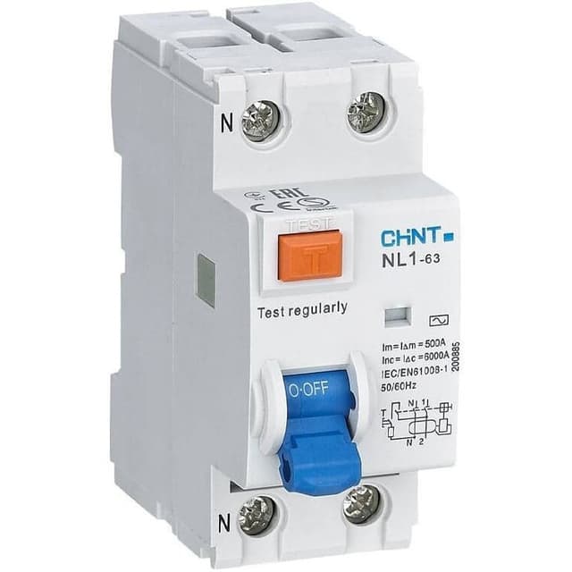 Устройство защитного отключения Chint NL1-63 2P 40А 200213