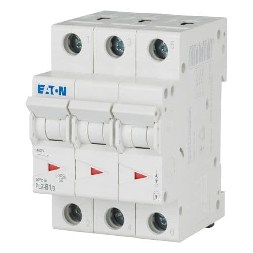 Автоматический выключатель Eaton PL7-B1/3