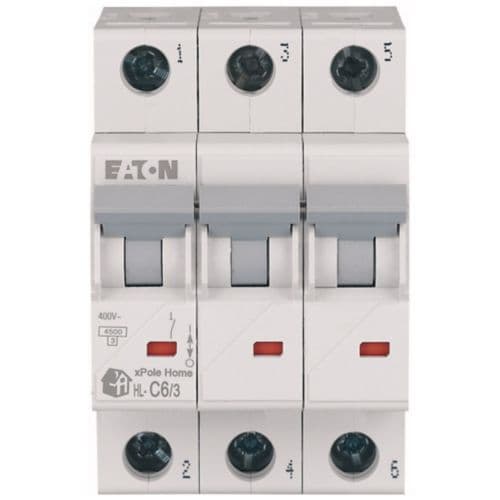Автоматический выключатель Eaton HL-C6/3