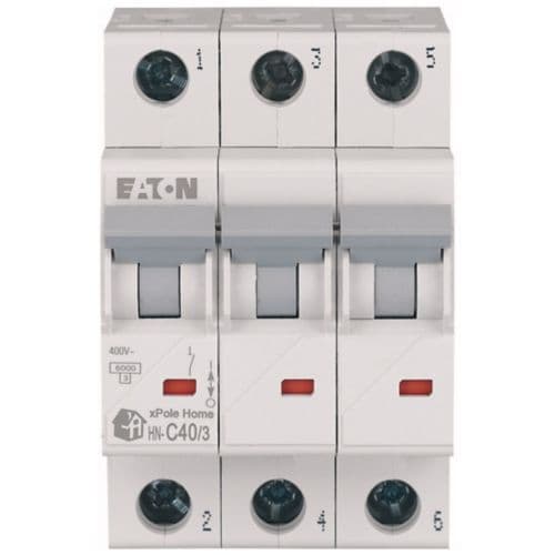 Автоматический выключатель Eaton HN-C40/3, фото 3