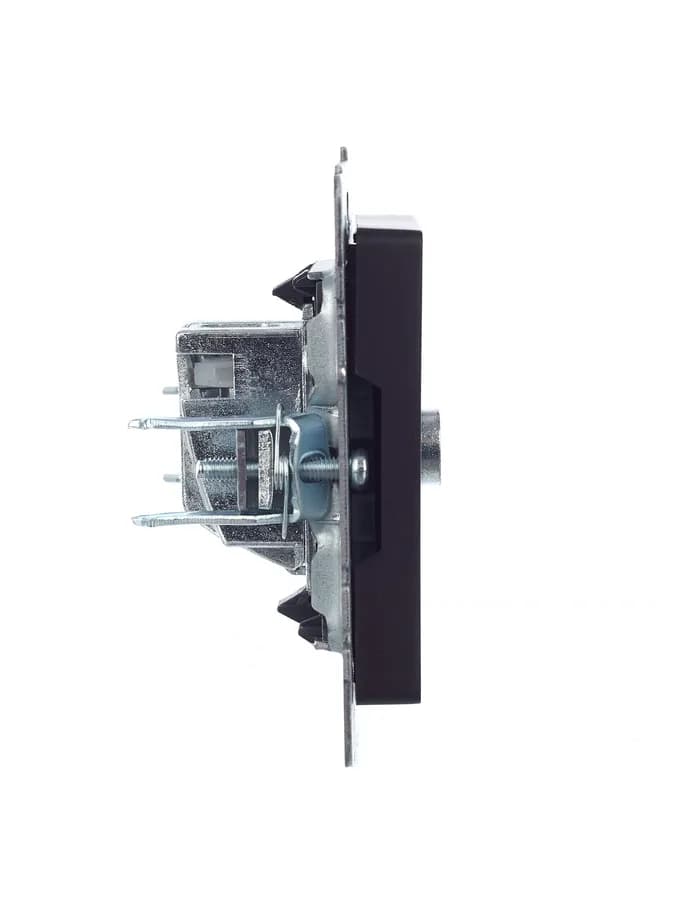 Розетка TV IEK BRITE BR-A10-O-K02 (черный), фото 4