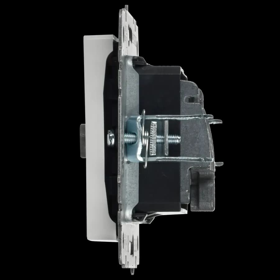 Розетка двойная TV IEK BRITE BR-AF20-O-K01 (белый), фото 2