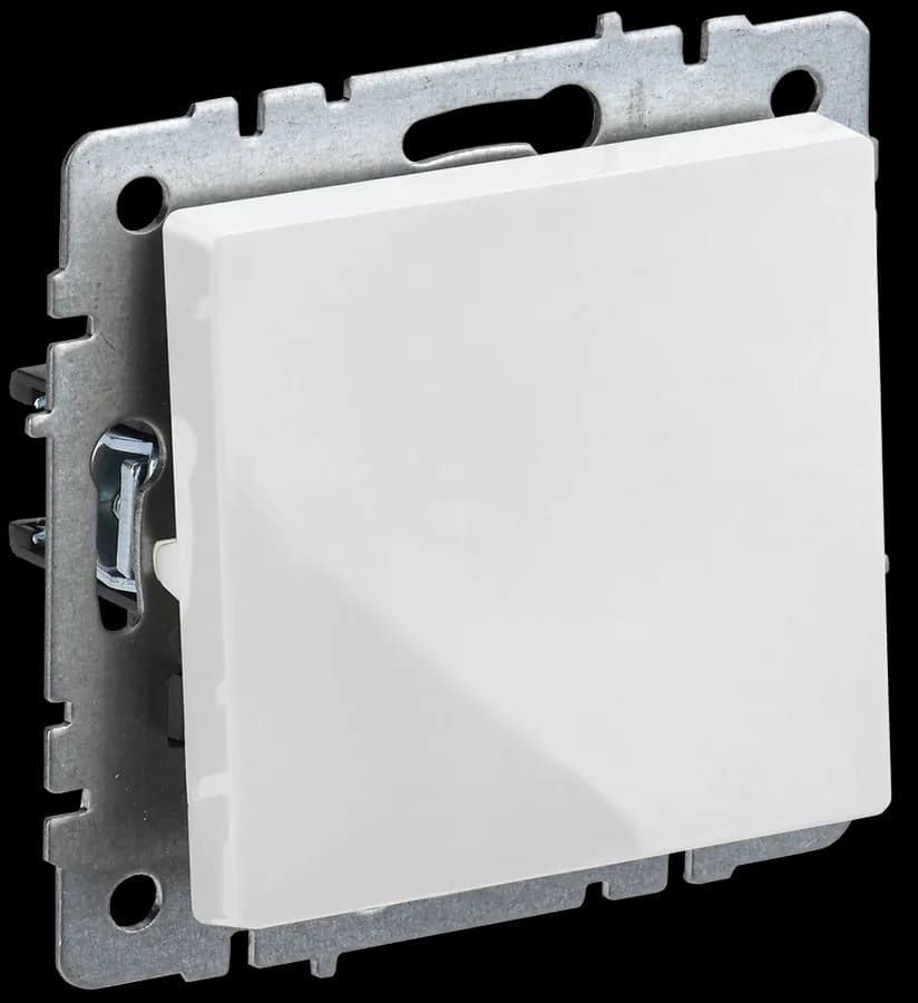 Выключатель 1-клавишный IEK BRITE BR-V14-0-10-K01 (белый)