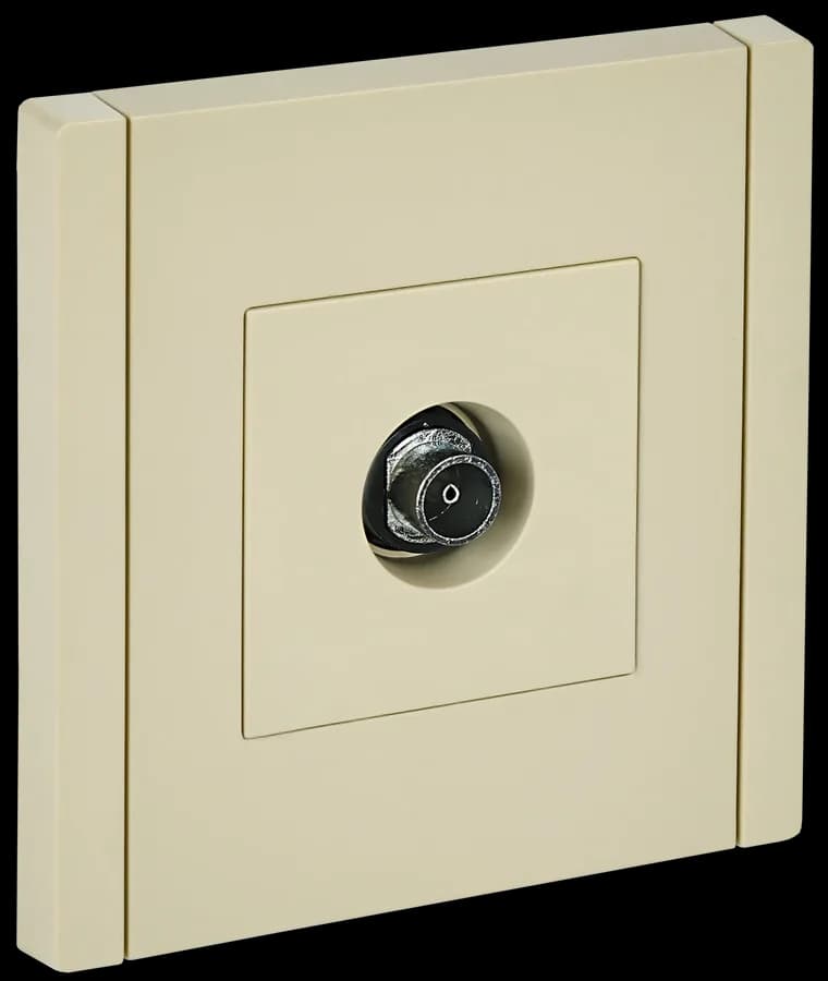 Розетка TV IEK FORTE&PIANO FP-A10-O-K10 (ваниль)
