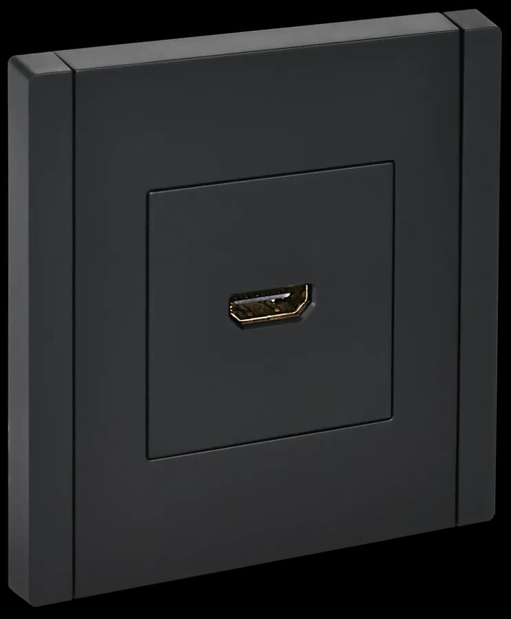 Розетка HDMI IEK FORTE&PIANO FP-H10-K02 (черный)