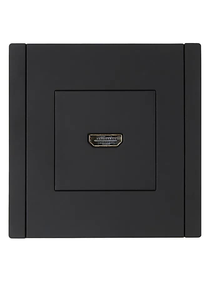 Розетка HDMI IEK FORTE&PIANO FP-H10-K02 (черный), фото 3