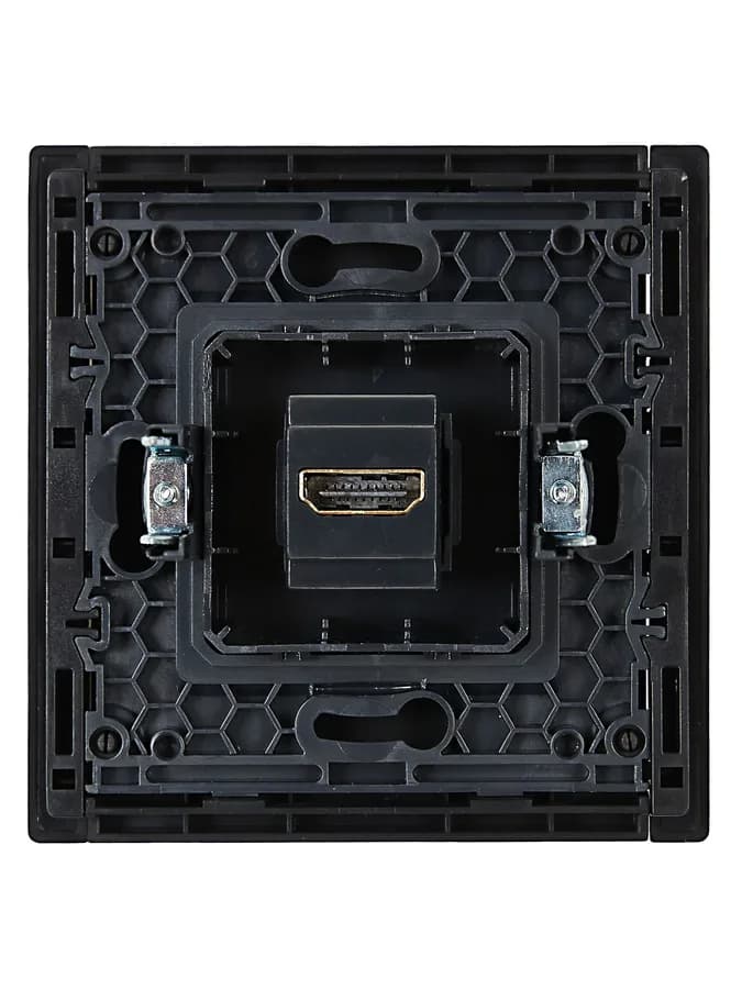 Розетка HDMI IEK FORTE&PIANO FP-H10-K02 (черный), фото 4