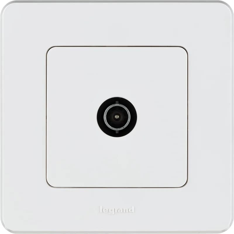 Розетка TV проходная Legrand Inspiria 673860 (белый), фото 2