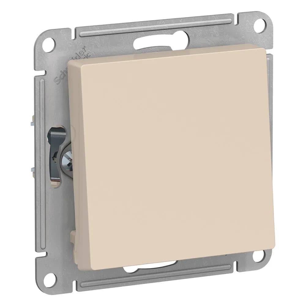 Выключатель проходной Schneider Electric AtlasDesign ATN000261 бежевый