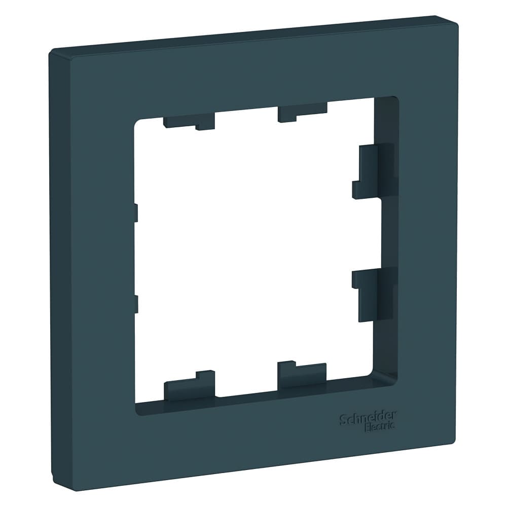 Рамка Schneider Electric AtlasDesign 1-местная изумруд ATN000801